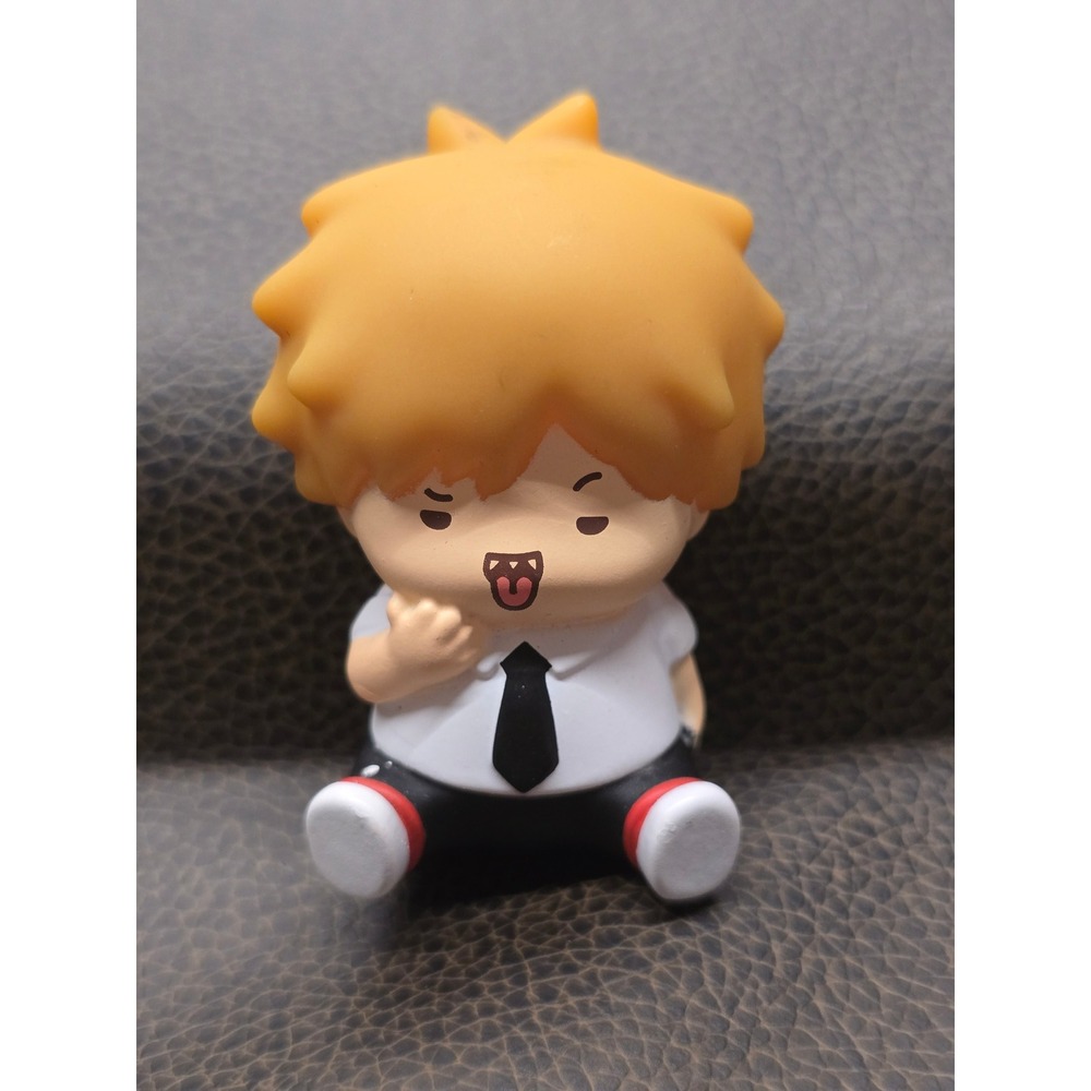 Chainsaw Man Denji Mini Figure Anime Collectible Sitting Pose PVC FTA0059